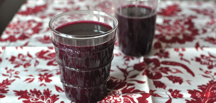 Recipe of house wine from jam