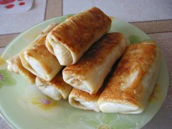 Cooking secrets: recipes for the most delicious stuffed pancakes with photos and videos
