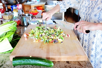 Photo of the recipe for a light and original salad for the birthday of "New York"