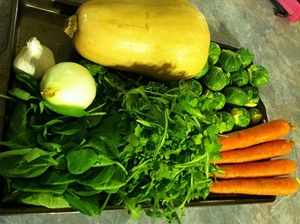 Picture of a recipe for a simple and tasty salad