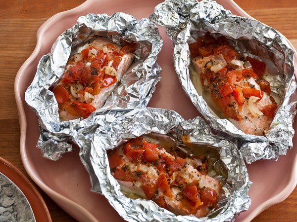 Pink salmon in foil: recipes