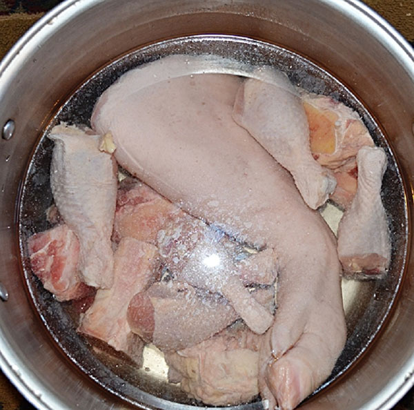 Recipes of a cold with photos taken step by step - from pork, shank, beef, chicken legs, with gelatin