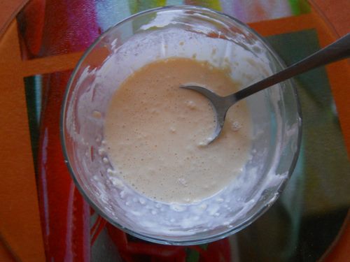 Pork in a creamy sauce in a multivark