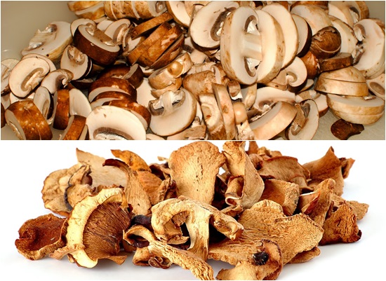 How to store dried mushrooms in winter photo