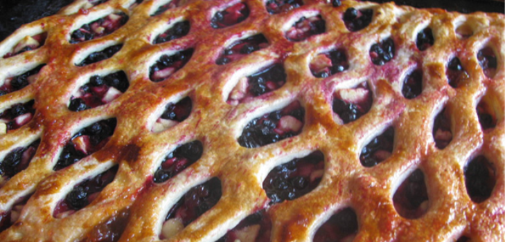 blueberry pie
