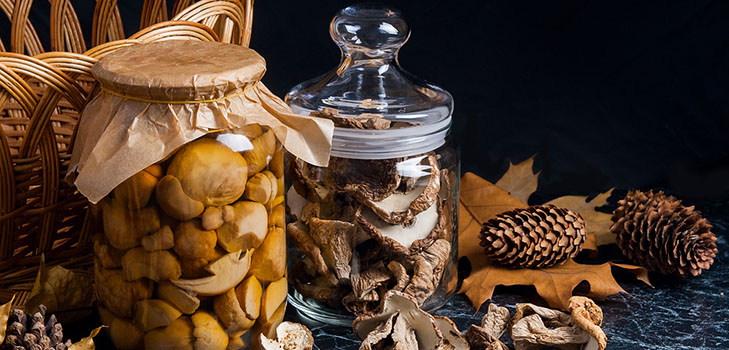 How to pickle mushrooms