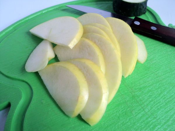 Beautiful serving and serving of fruits