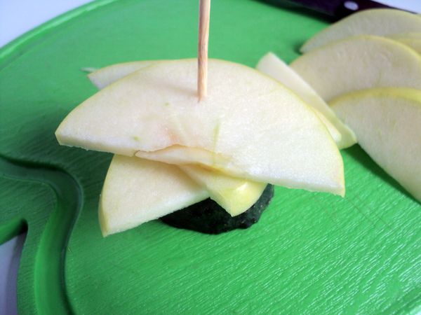 Beautiful serving and serving of fruits