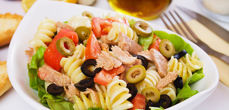 Recipe for exquisite pasta with spicy tuna