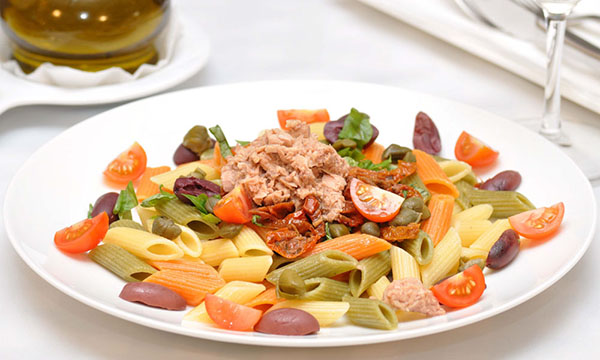Recipe for exquisite pasta with spicy tuna