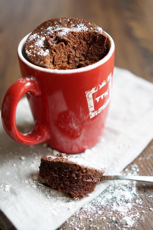 How to make cupcakes in mugs