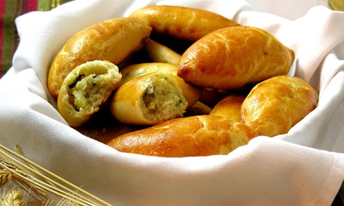 How to bake pies with potatoes in the oven - step by step photo recipe Photo of a recipe of pies with potatoes