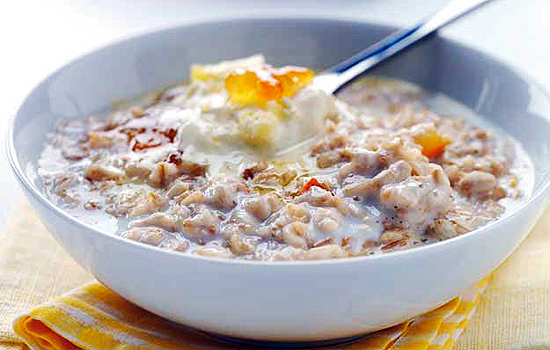 cereal with fruit