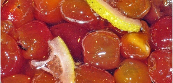 candied cherry