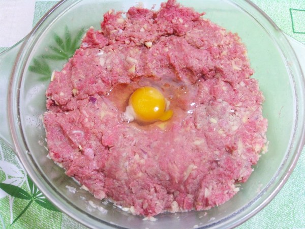 add the egg