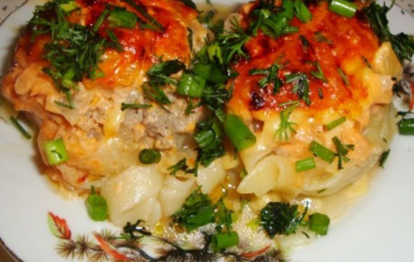 How tasty to cook "nests": a recipe for a dish with "Capellini" or "Tagliatelle" from IKFA