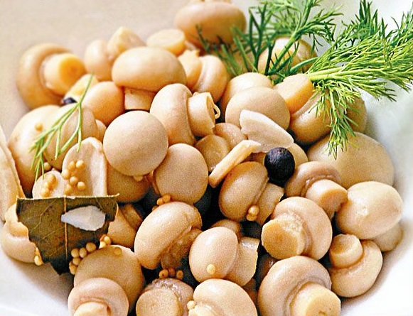 Champignons canned for the winter, delicious recipe Champignons canned for the winter, delicious recipe