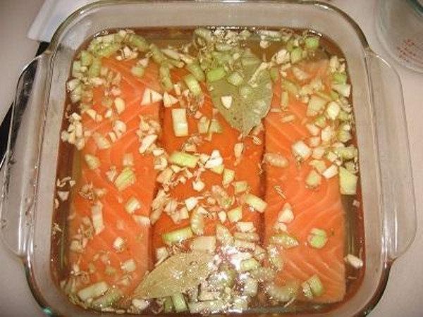 How to pick salmon in brine: recipes How to pick salmon in brine: recipes