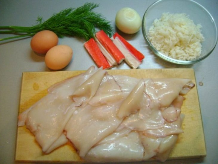 ingredients for a dish