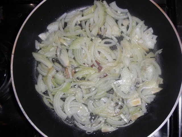 chop the onion