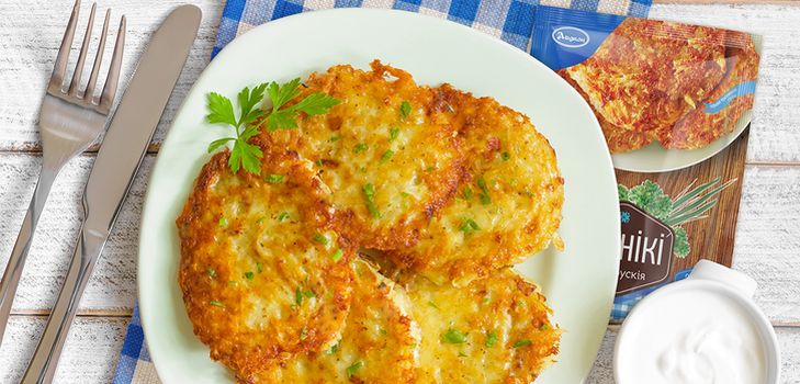 Recipes of potato pancakes