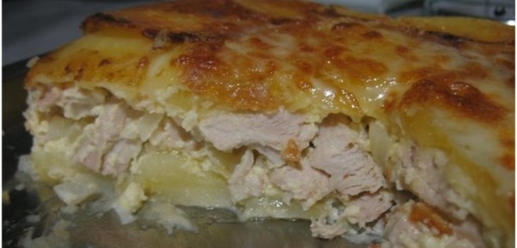 potato with meat