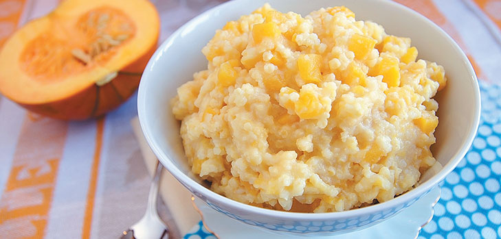 Pumpkin porridge in the multivark
