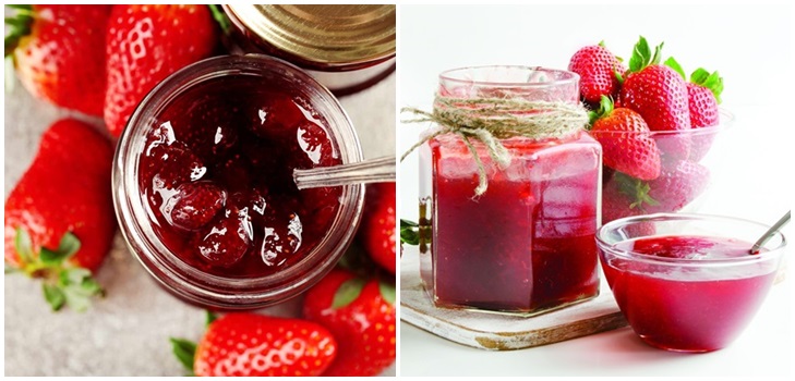 Delicious thick strawberry jam, recipes for the winter