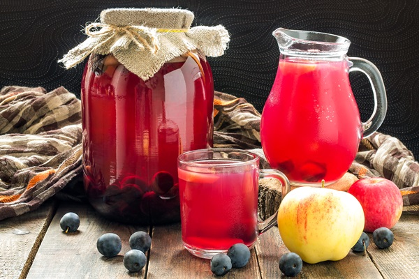 Compote from chokeberry ashberry