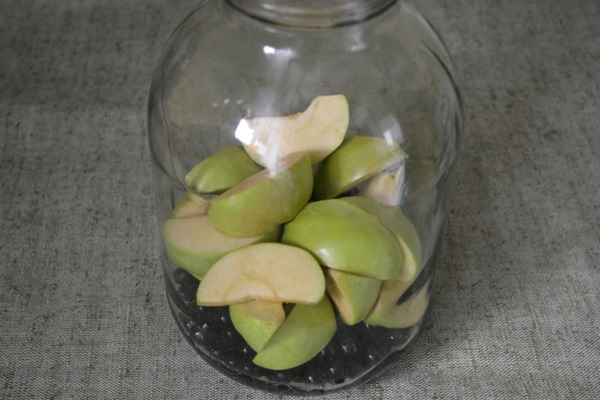 Compote from chokeberry ashberry