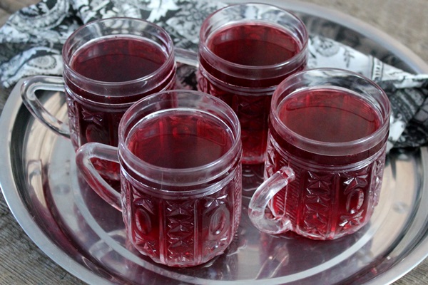 Compote from chokeberry ashberry