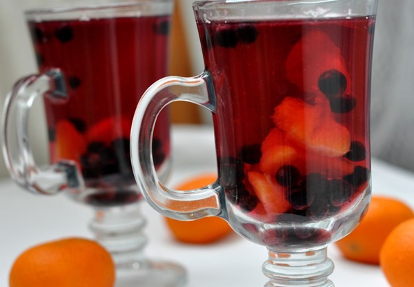 Compote from chokeberry ashberry