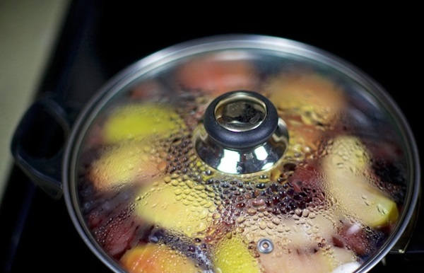 Compote from chokeberry ashberry