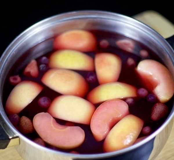 Compote from chokeberry ashberry