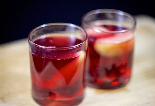 Strawberry compote for the winter