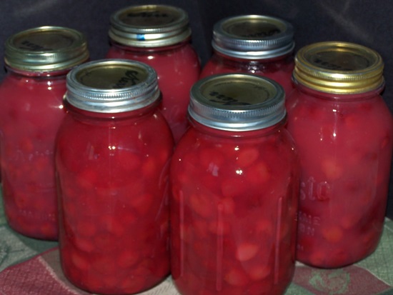 Fragrant compote from cherry for the winter - recipe