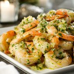 Shrimp in garlic sauce