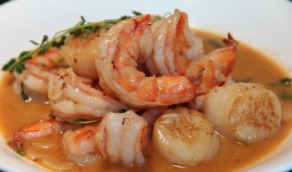 Shrimp in garlic sauce Shrimp in garlic sauce
