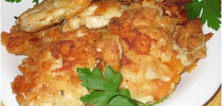 cutlets with greens