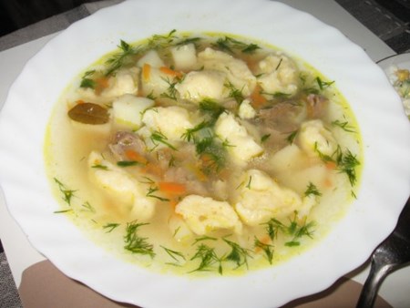 soup with dumplings recipe video