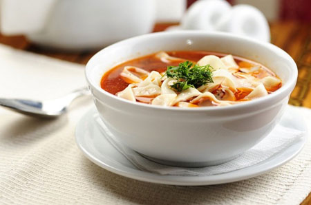 Lagman - recipe in Uzbek