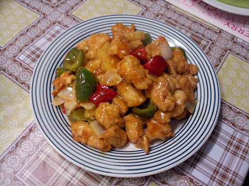 dish on a plate