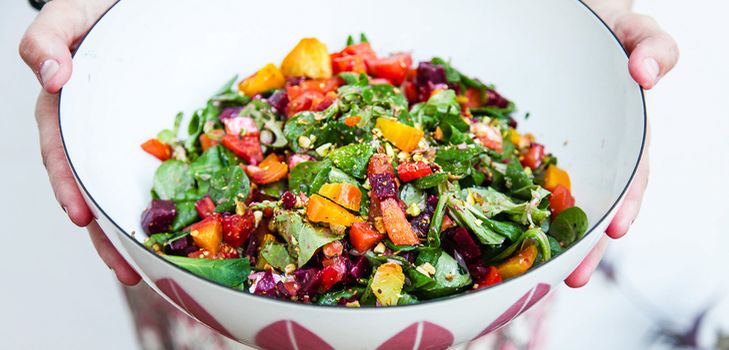 Unusual salads for the New Year