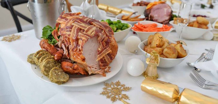 Dishes from the chef for the new year