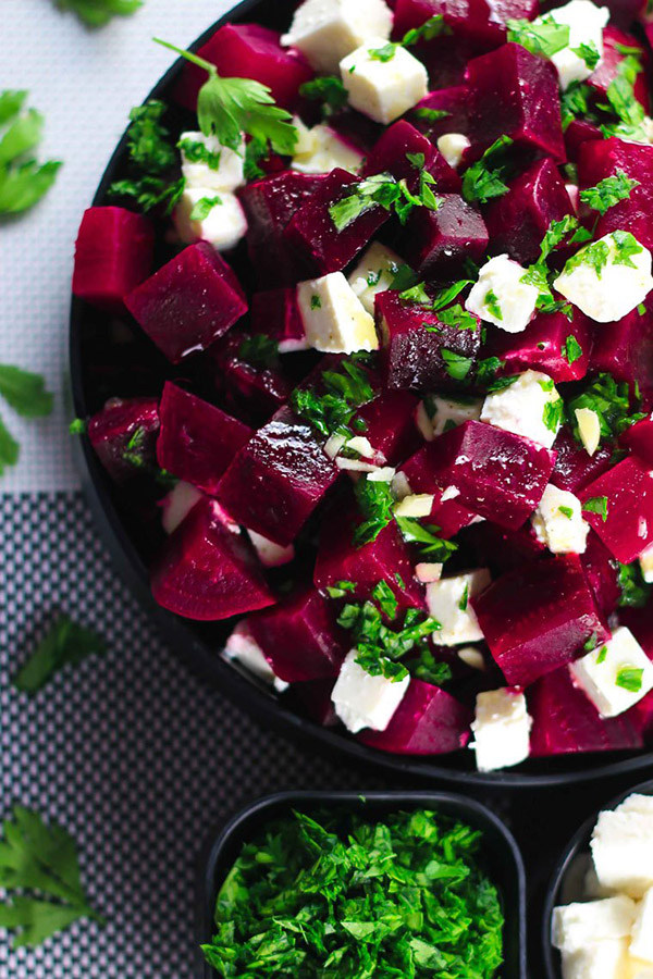 New Year salads - recipes simple, inexpensive and delicious for the New Year 2017 Cock with photo