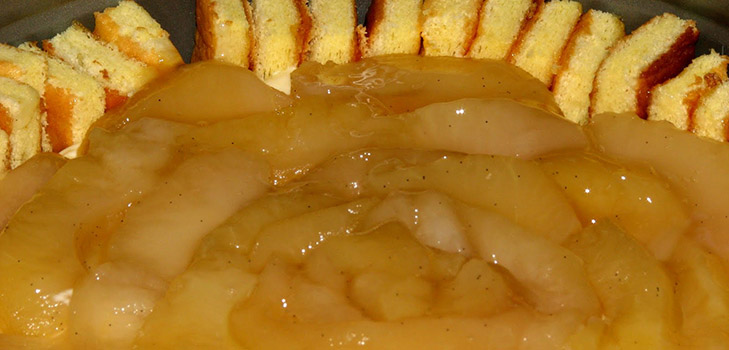Very tasty charlotte with apples