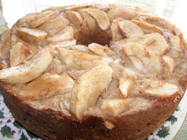 Very tasty charlotte with apples