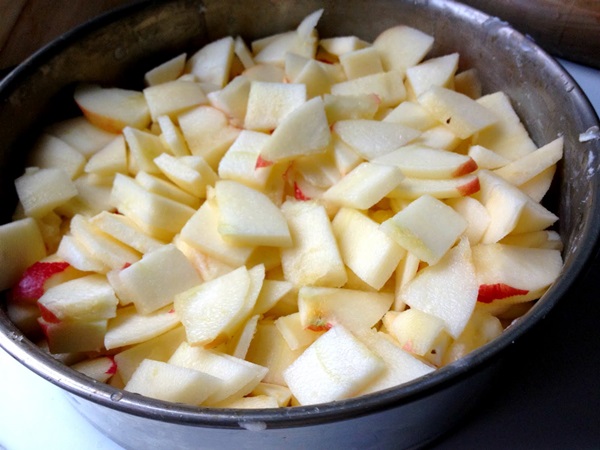 Very tasty charlotte with apples