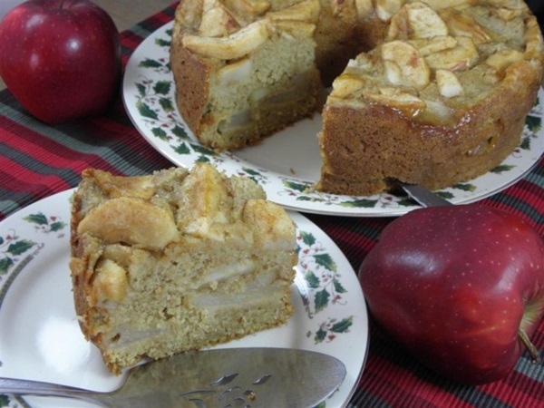 Very tasty charlotte with apples