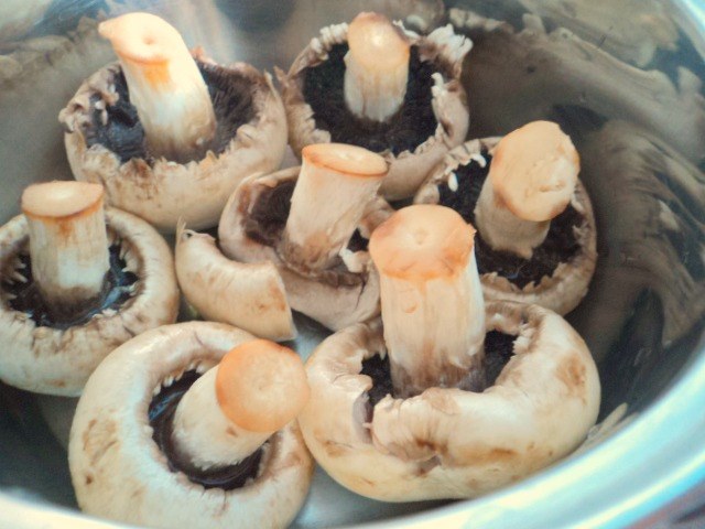 large champignons
